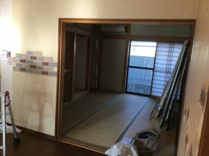 新年1件目 戸建リノベーション着工