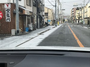 寒いですね。